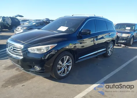 2013 Infiniti Jx35 z USA, uszkodzony, nr VIN 5N1AL0MM7DC347978
